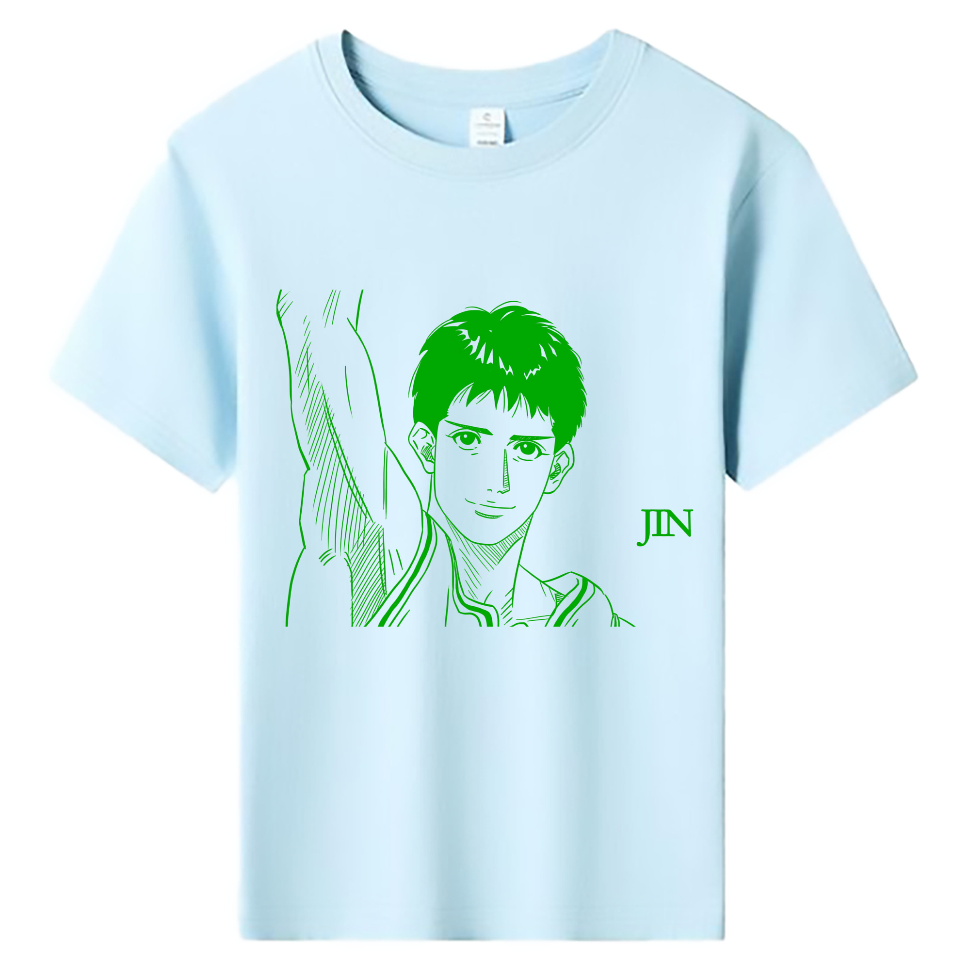 （画像用） SLAM DUNK／スラムダンク 綿100％キッズTシャツ（フロントプリント）